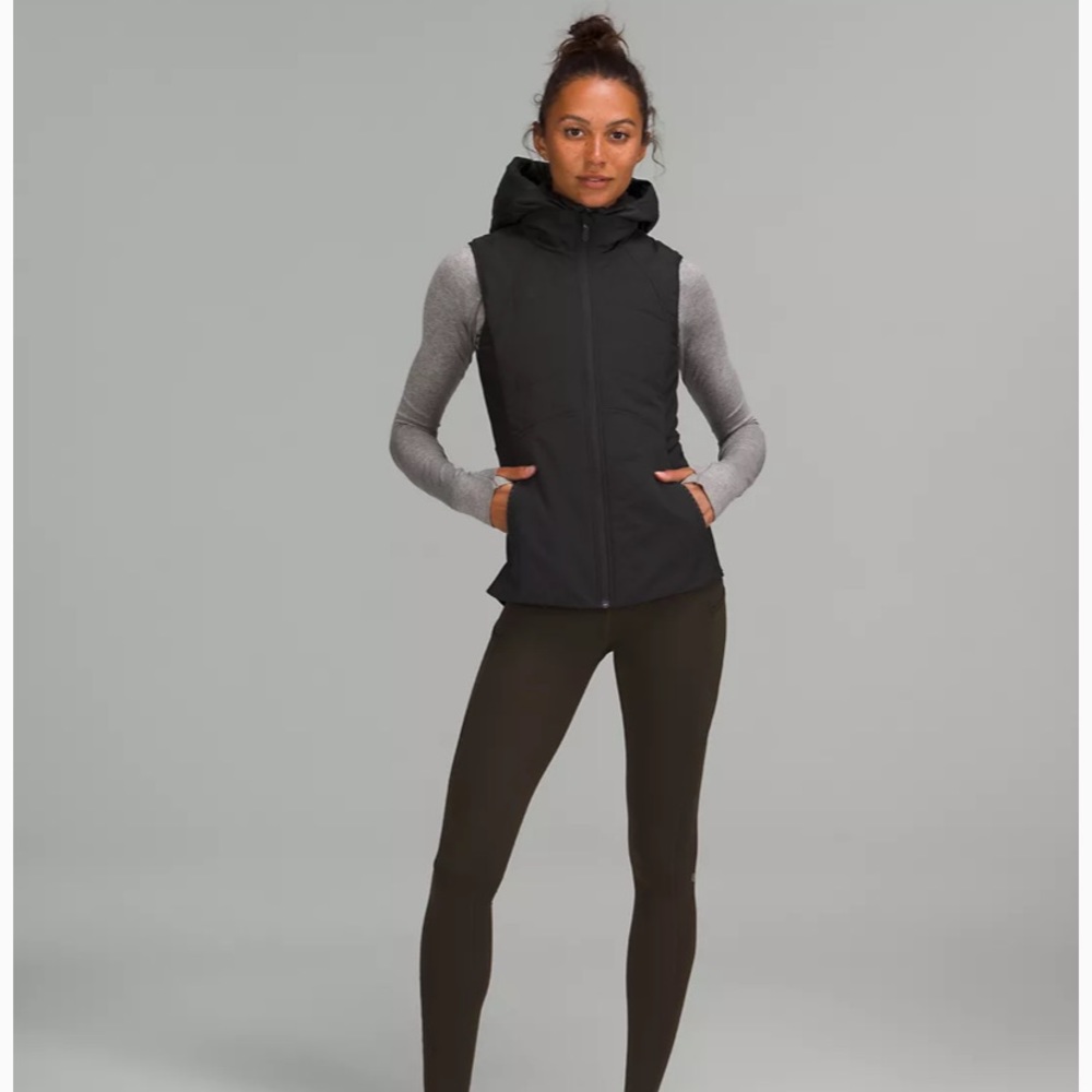 New with tags, never worn lululemon hooded puffer vest